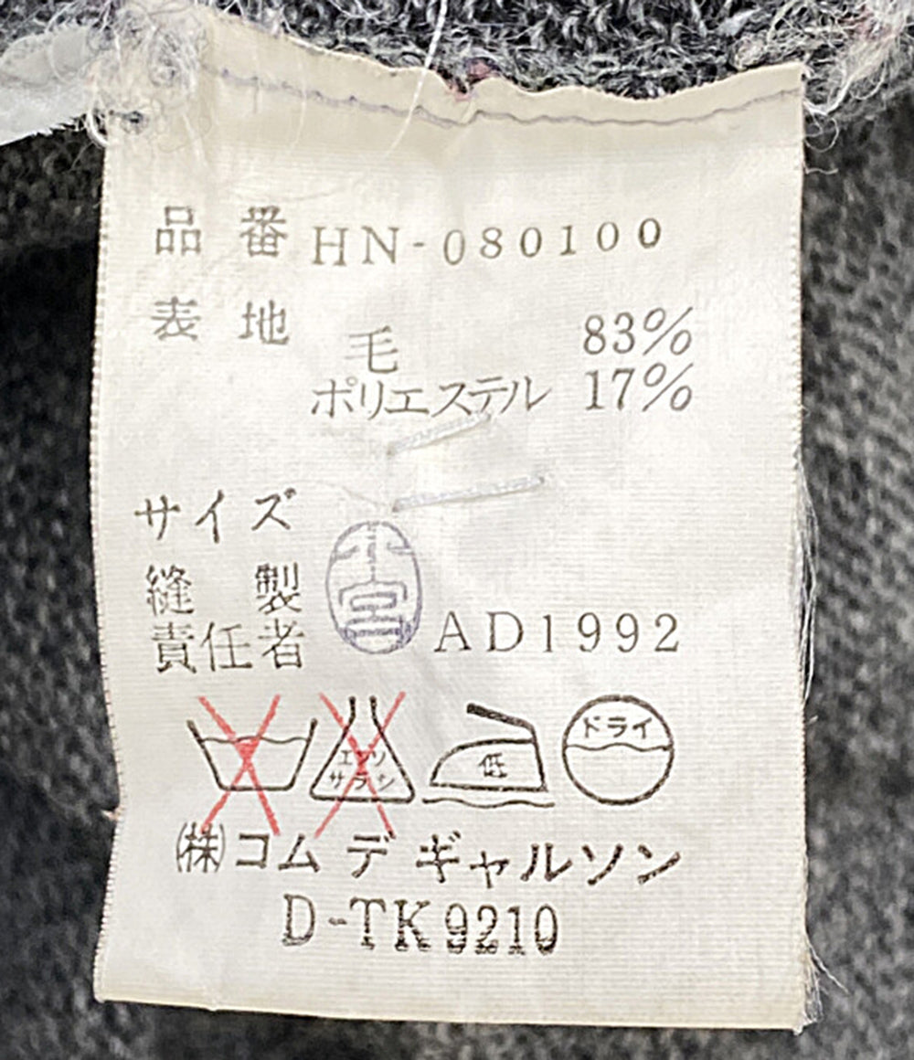 COMME des GARCONS HOMME ハイネックニット グレー archive 97AW HN-080100 メンズ SIZE - コムデギャルソンオム