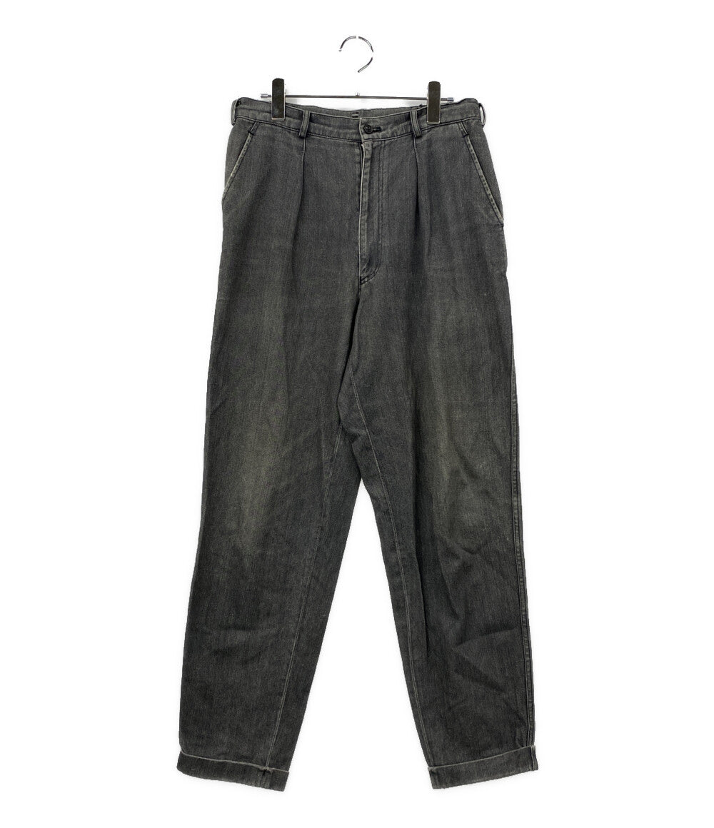 COMME des GARCONS HOMME PLUS アーカイブ パンツ デニムスラックス グレー 92SS メンズ SIZE M コムデギャルソンオムプリュス