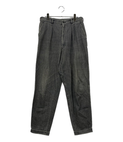 COMME des GARCONS HOMME PLUS アーカイブ パンツ デニムスラックス グレー 92SS メンズ SIZE M コムデギャルソンオムプリュス