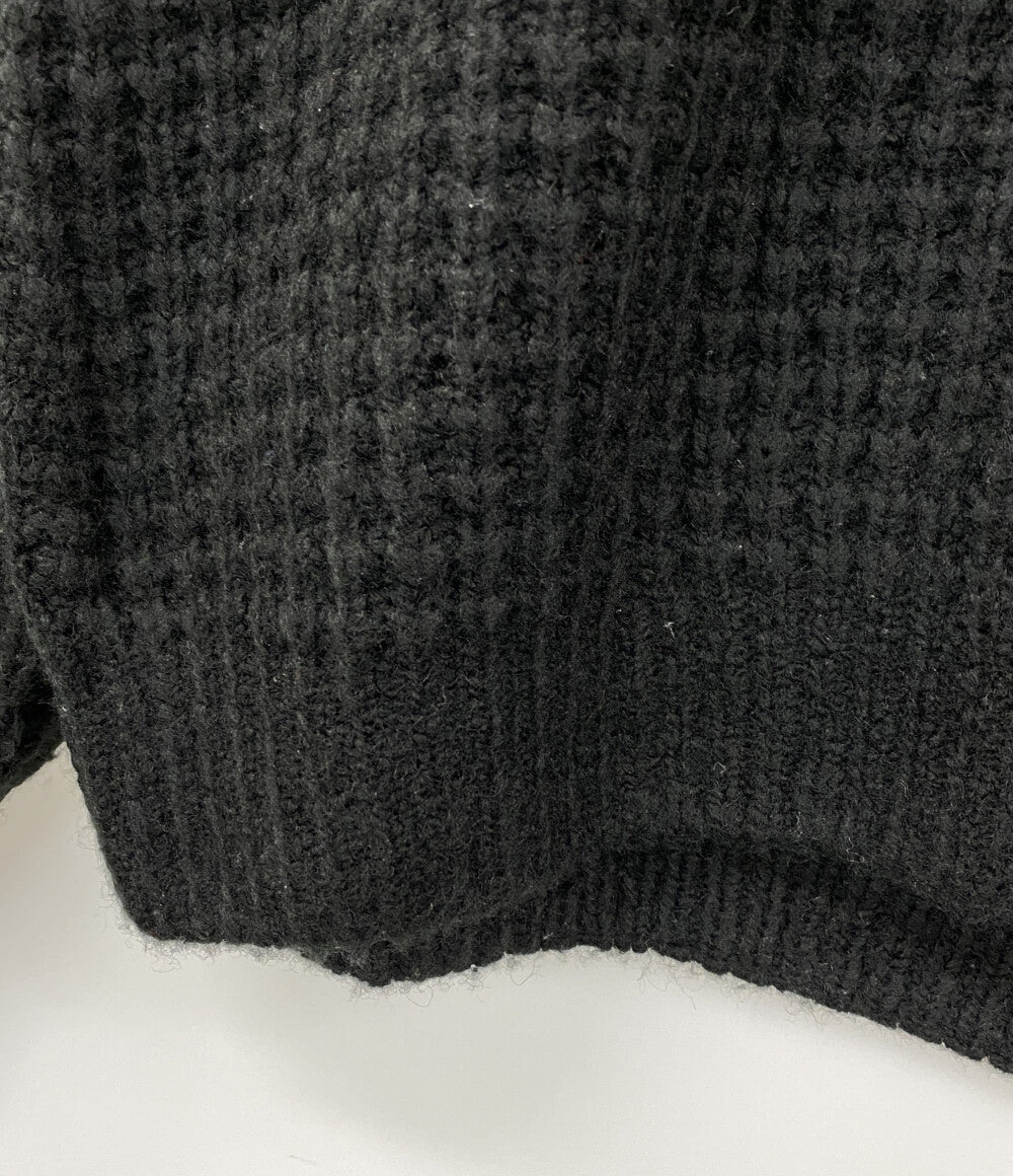 Supreme 長袖ワッフルニット Small Box Waffle Sweater ブラック メンズ SIZE XL シュプリーム