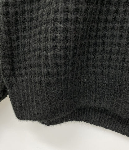 Supreme 長袖ワッフルニット Small Box Waffle Sweater ブラック メンズ SIZE XL シュプリーム