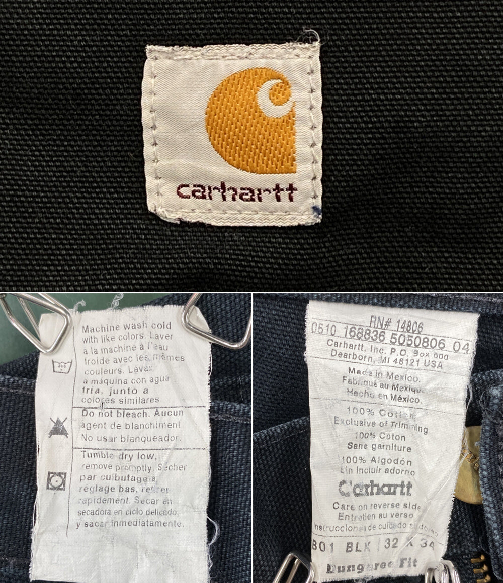 Carhartt パンツ ダブルニー ブラック 00s メンズ SIZE 32×34 カーハート
