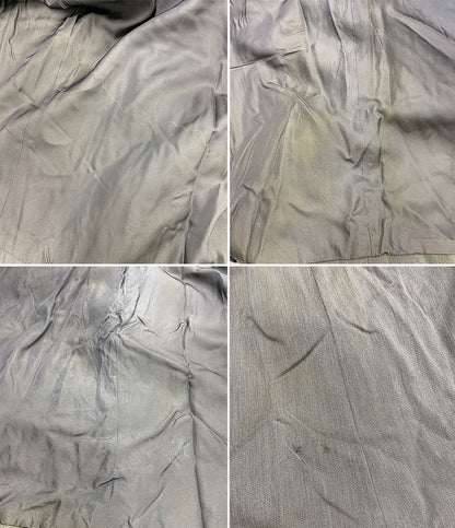 LQ Y's for men design エルキュー ウールステンカラーコート ベージュ 80s LJ-C07-122 メンズ SIZE L ワイズフォーメン