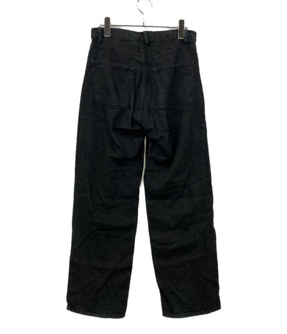 UNDERCOVER パンツ リネンアジャスターデニム ブラック 25ss メンズ SIZE 1 アンダーカバー