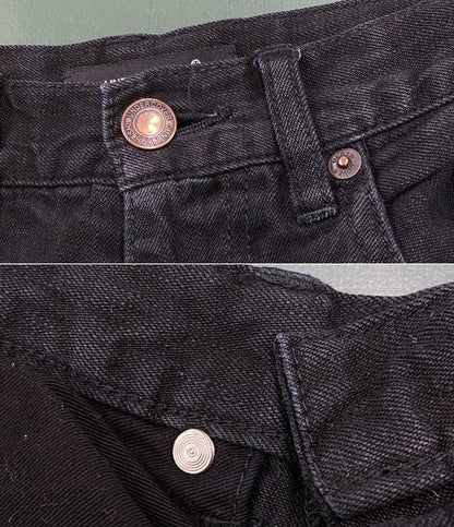 UNDERCOVER パンツ リネンアジャスターデニム ブラック 25ss メンズ SIZE 1 アンダーカバー