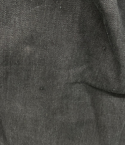 UNDERCOVER パンツ リネンアジャスターデニム ブラック 25ss メンズ SIZE 1 アンダーカバー