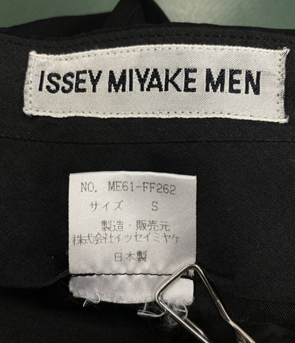 ISSEY MIYAKE MEN ワンタックパンツ ブラック 90s ME61-FF262 メンズ SIZE S イッセイミヤケ メン