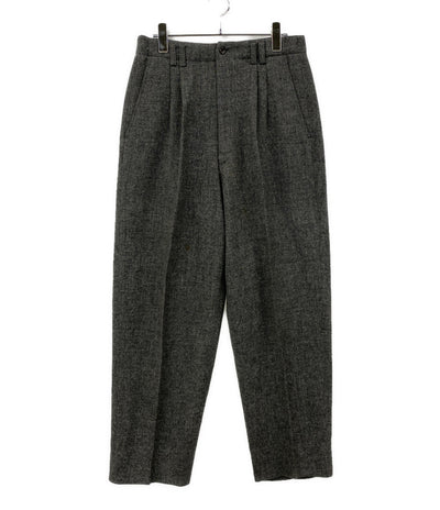 COMME des GARCONS HOMME ウールメルトンパンツ グレー 80s HP-08033M メンズ SIZE M コムデギャルソンオム