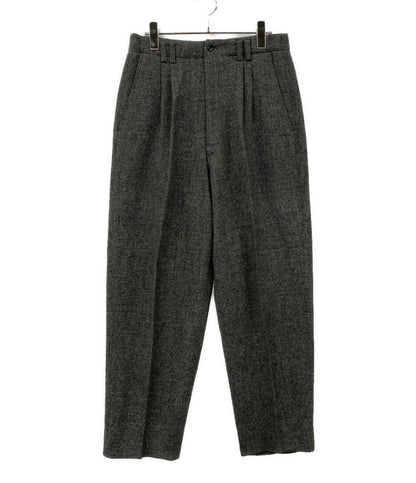 COMME des GARCONS HOMME ウールメルトンパンツ グレー 80s HP-08033M メンズ SIZE M コムデギャルソンオム