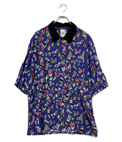 mando 半袖シャツ PATTERN S S SHIRTS メンズ SIZE 2 マンド