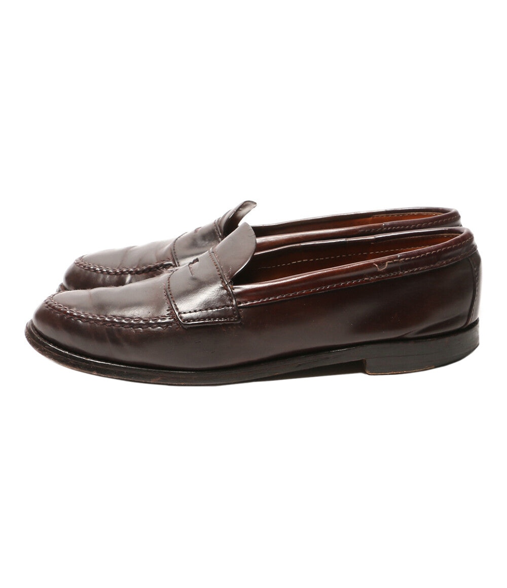 Brooks Brothers ローファー 1331 alden コードバン ブラウン メンズ SIZE 8 1/2 ブルックスブラザーズ