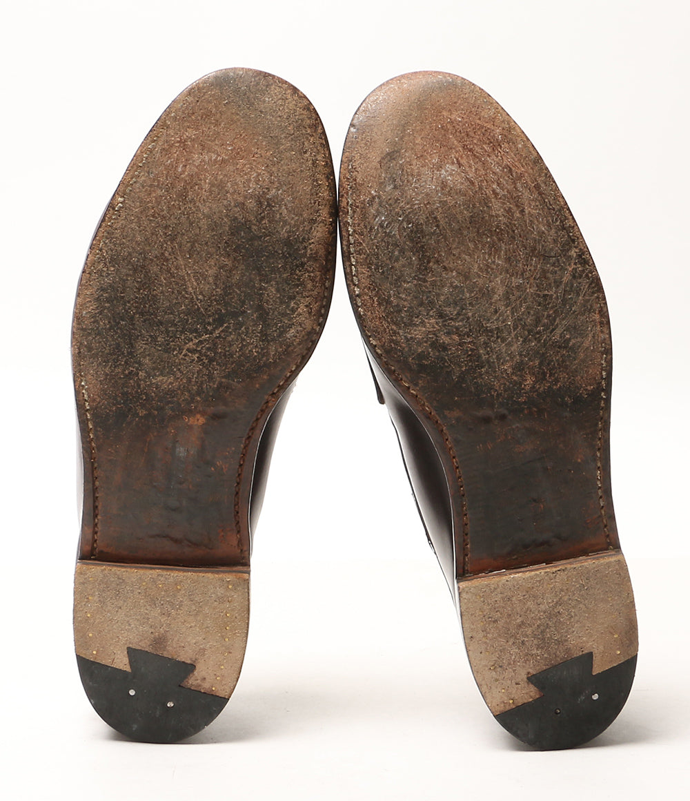 Brooks Brothers ローファー 1331 alden コードバン ブラウン メンズ SIZE 8 1/2 ブルックスブラザーズ