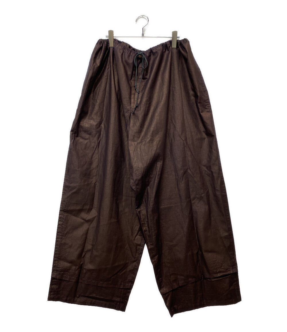 YOHJI YAMAMOTO POUR HOMME コットンサルエル紐パンツ 93ss H0-P06-041 メンズ SIZE M ヨウジヤマモトプールオム