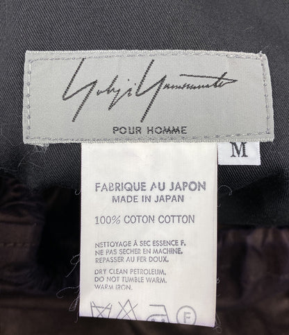 YOHJI YAMAMOTO POUR HOMME コットンサルエル紐パンツ 93ss H0-P06-041 メンズ SIZE M ヨウジヤマモトプールオム