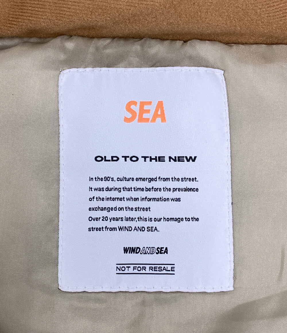 WIND AND SEA 中綿ジャケット デタッチャブルブルゾン WDS-19A-JK-04 メンズ SIZE M ウィンダンシー
