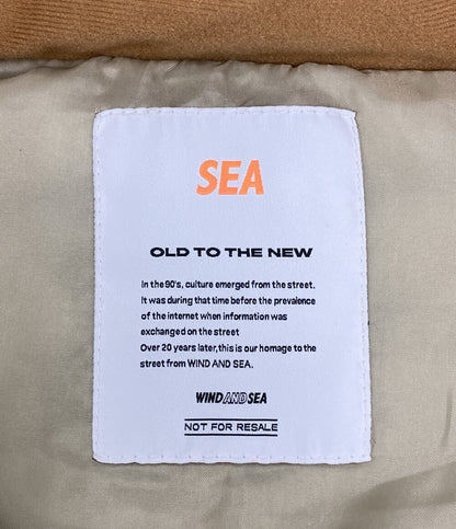 WIND AND SEA 中綿ジャケット デタッチャブルブルゾン WDS-19A-JK-04 メンズ SIZE M ウィンダンシー