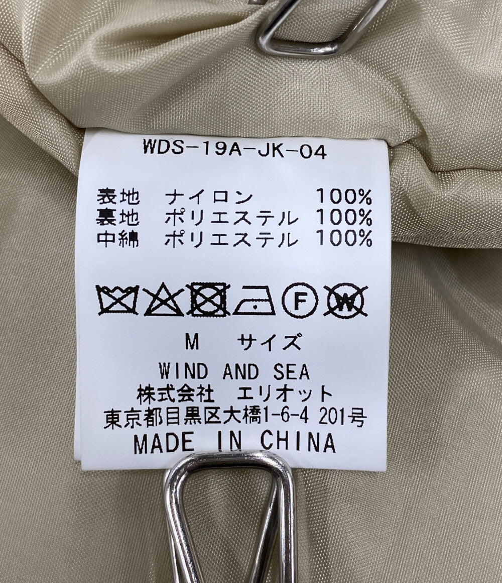 WIND AND SEA 中綿ジャケット デタッチャブルブルゾン WDS-19A-JK-04 メンズ SIZE M ウィンダンシー