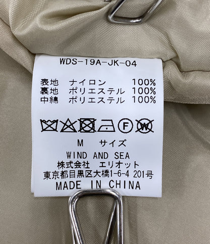 WIND AND SEA 中綿ジャケット デタッチャブルブルゾン WDS-19A-JK-04 メンズ SIZE M ウィンダンシー