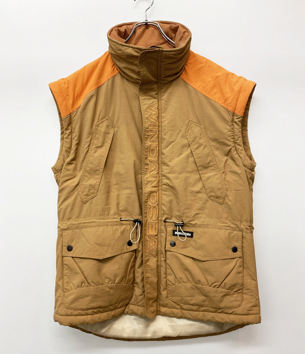 WIND AND SEA 中綿ジャケット デタッチャブルブルゾン WDS-19A-JK-04 メンズ SIZE M ウィンダンシー