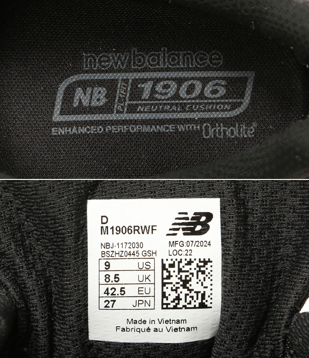 new balance スニーカー Cordura Pac ブラック M1906RWF メンズ SIZE 27cm ニューバランス