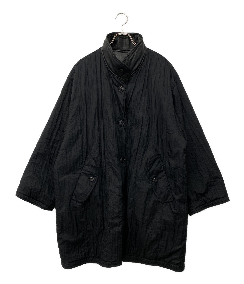 ISSEY MIYAKE イッセイミヤケ アーカイブ リバーシブルラムレザーコート 80s I.S. メンズ SIZE 9 イッセイミヤケ