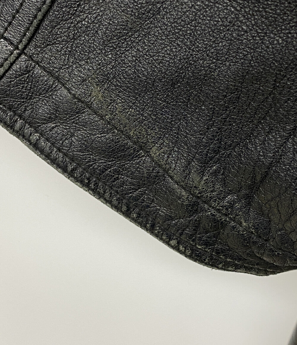 ISSEY MIYAKE イッセイミヤケ アーカイブ リバーシブルラムレザーコート 80s I.S. メンズ SIZE 9 イッセイミヤケ