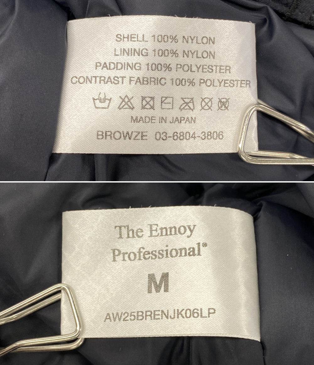 the ennoy professional 中綿ジャケット Nylon Padded Jacket AW24BRENJK03LP メンズ SIZE M ザエンノイプロフェッショナル