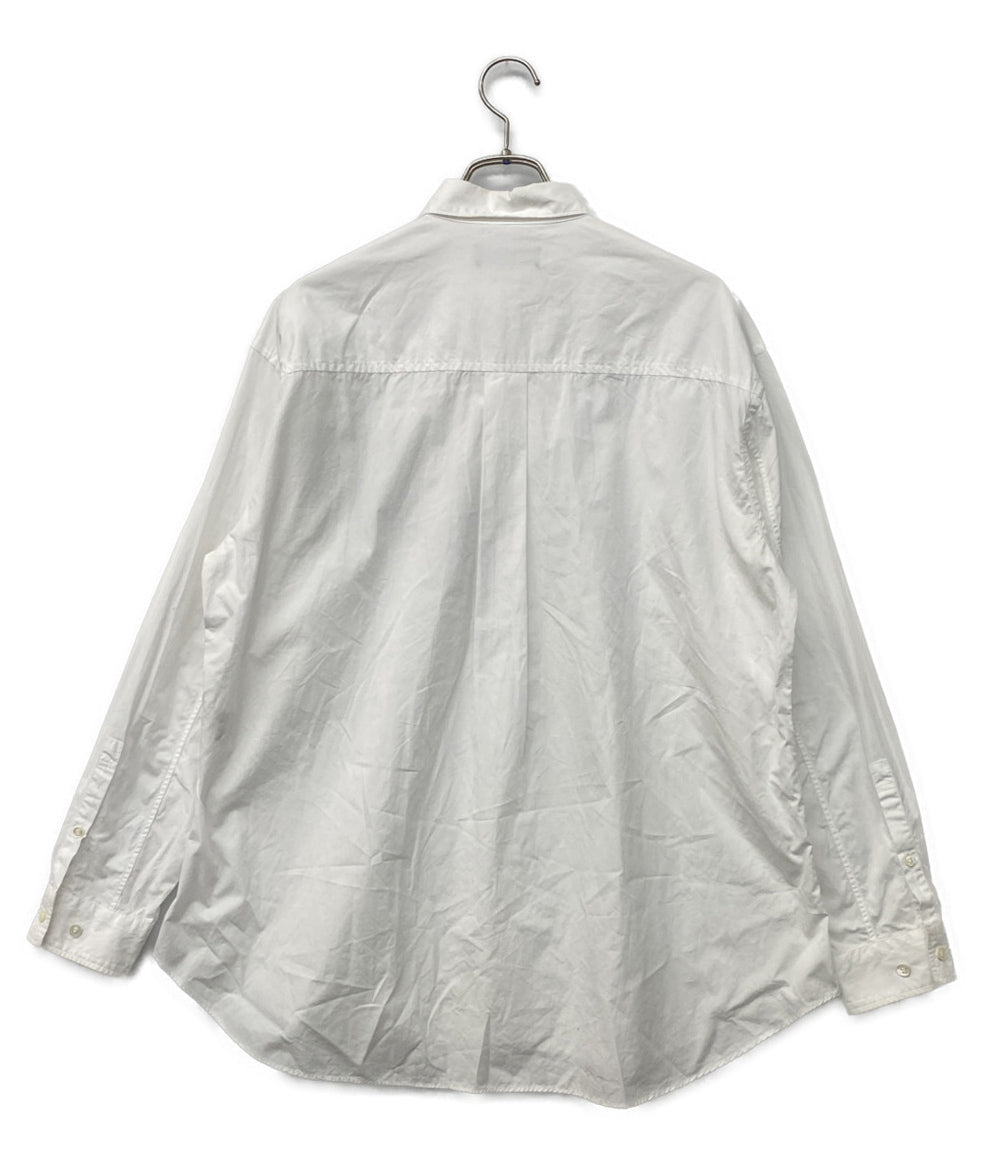UNDERCOVER ロゴパッチシャツ 長袖シャツ ×TWIN PEAKS ホワイト 24AW UC2D4401-1 メンズ SIZE 2 アンダーカバー