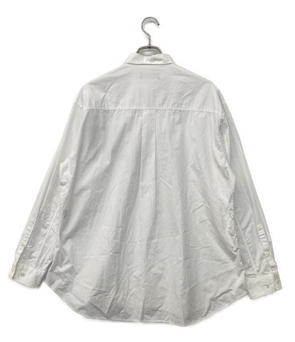 UNDERCOVER ロゴパッチシャツ 長袖シャツ ×TWIN PEAKS ホワイト 24AW UC2D4401-1 メンズ SIZE 2 アンダーカバー