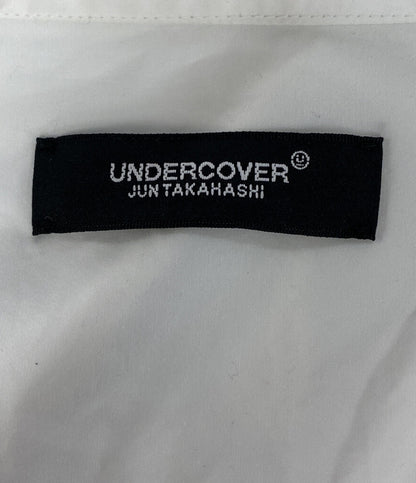 UNDERCOVER ロゴパッチシャツ 長袖シャツ ×TWIN PEAKS ホワイト 24AW UC2D4401-1 メンズ SIZE 2 アンダーカバー