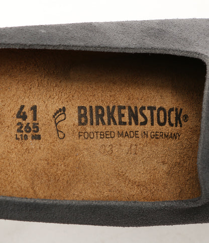 BIRKENSTOCK サンダル AMSTERDAM WRAPPED グレー メンズ SIZE 41 ビルケンシュトック