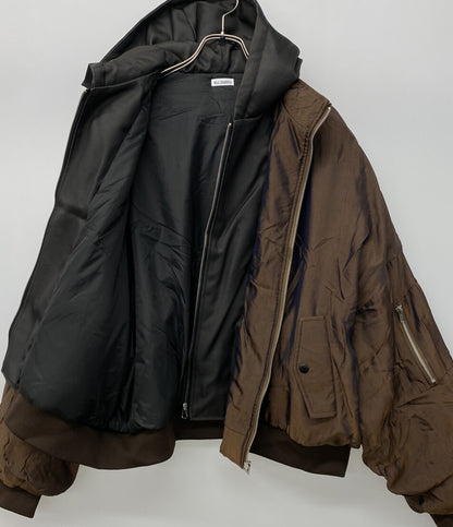 Willy Chavarria ウィリー チャバリア ナイロンフーデッドジップアップジャケット メンズ SIZE M