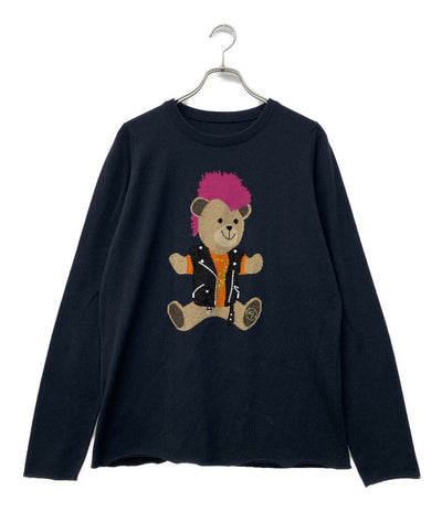 Lucien pellat-finet カシミヤロングスリーブニット パンクベア メンズ SIZE XL ルシアンペラフィネ