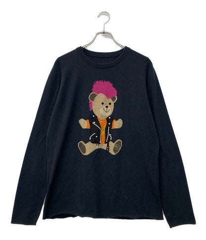 Lucien pellat-finet カシミヤロングスリーブニット パンクベア メンズ SIZE XL ルシアンペラフィネ
