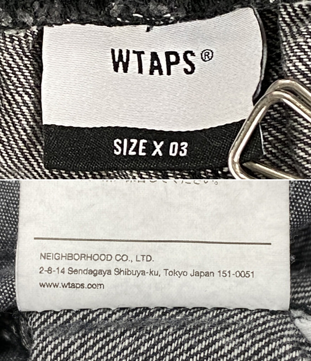 WTAPS デニムパンツ SEAGULL 02 ブラック 21AW メンズ SIZE 03 ダブルタップス