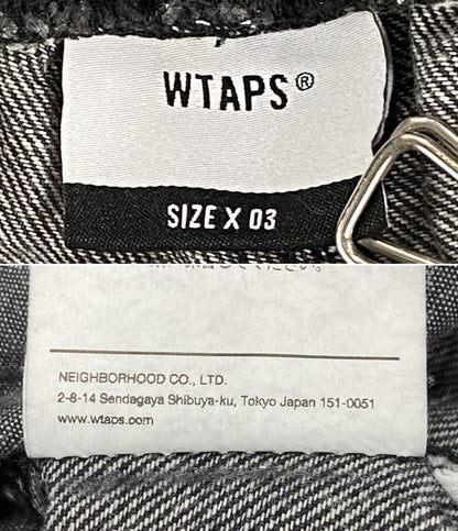 WTAPS デニムパンツ SEAGULL 02 ブラック 21AW メンズ SIZE 03 ダブルタップス