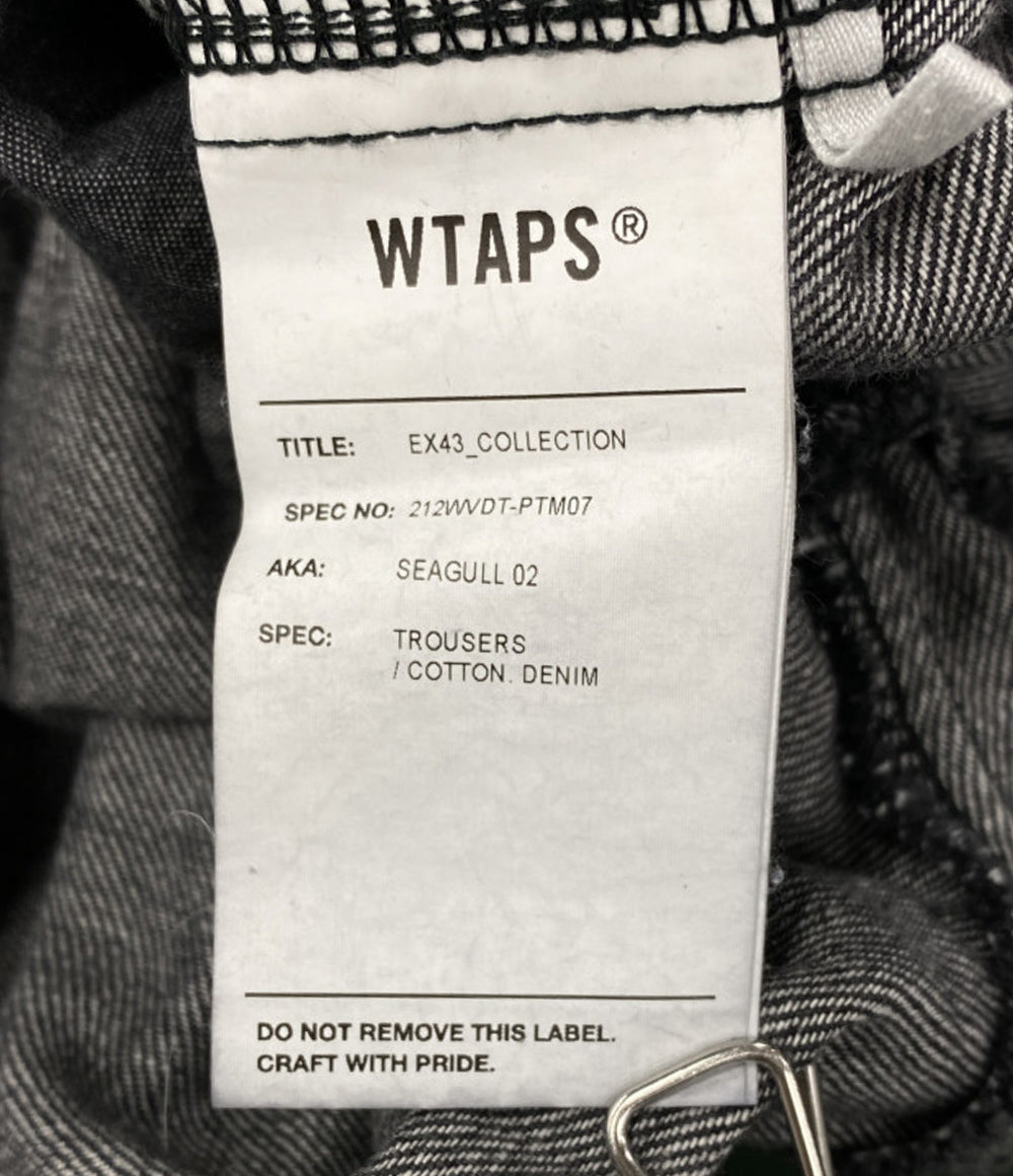 WTAPS デニムパンツ SEAGULL 02 ブラック 21AW メンズ SIZE 03 ダブルタップス