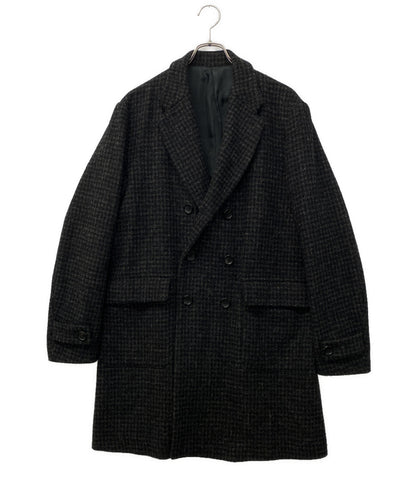 Rags McGREGOR ダブルブレストチェスターコート 千鳥格子 メンズ SIZE L ラグスマックレガー