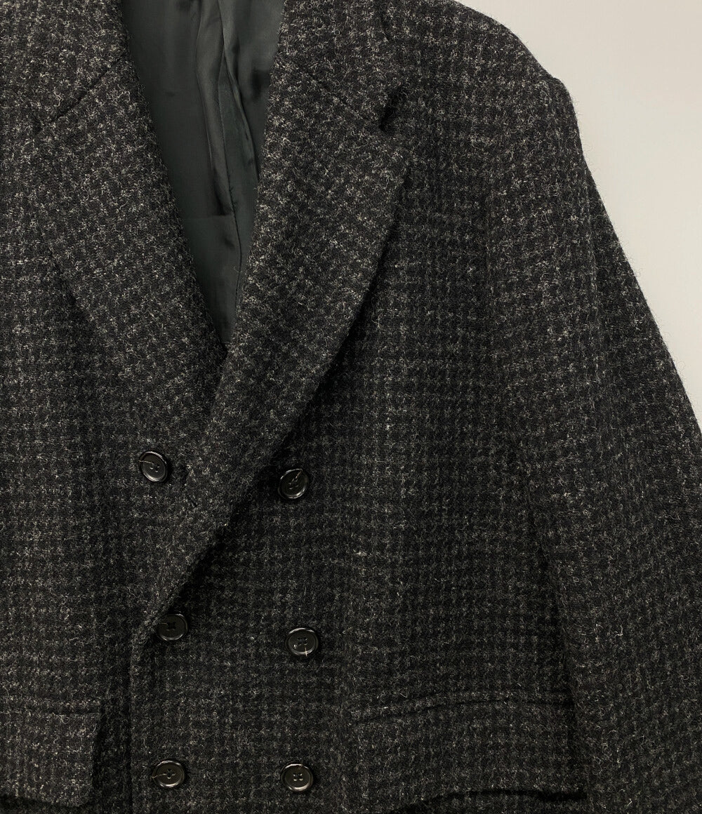 Rags McGREGOR ダブルブレストチェスターコート 千鳥格子 メンズ SIZE L ラグスマックレガー