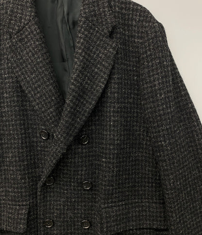 Rags McGREGOR ダブルブレストチェスターコート 千鳥格子 メンズ SIZE L ラグスマックレガー