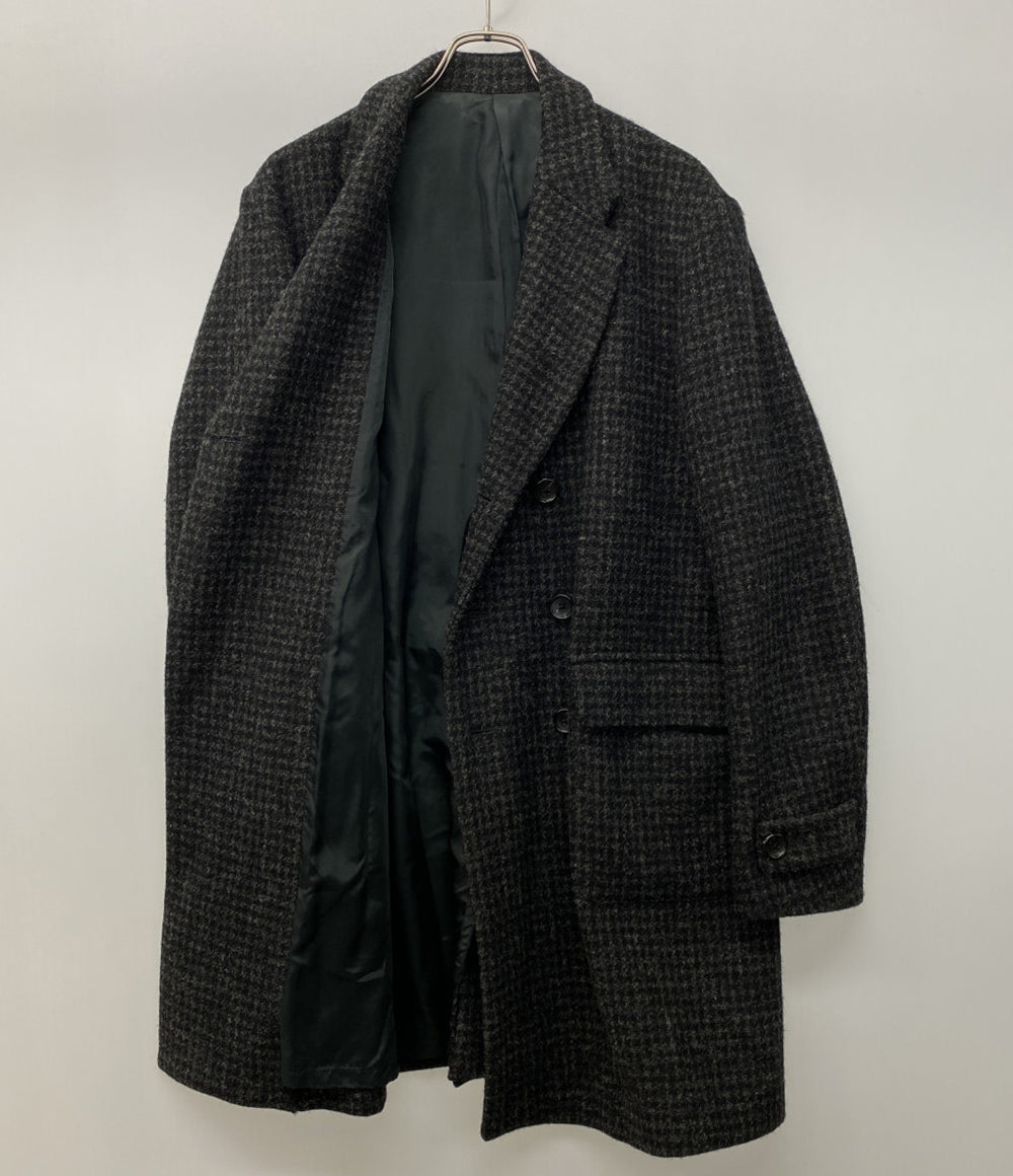 Rags McGREGOR ダブルブレストチェスターコート 千鳥格子 メンズ SIZE L ラグスマックレガー