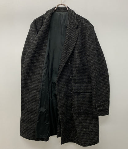 Rags McGREGOR ダブルブレストチェスターコート 千鳥格子 メンズ SIZE L ラグスマックレガー