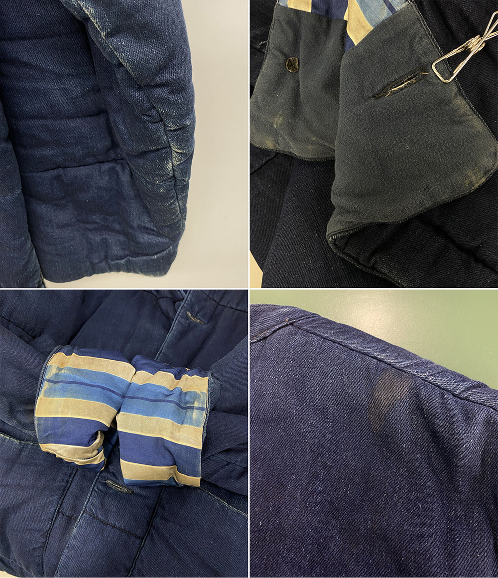 KAPITAL 中綿ブルゾン Indigo Quilting Blouson ブルー メンズ SIZE M キャピタル