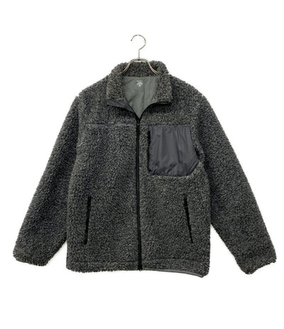 DESCENTE ボアフリースジャケット BOA FLEECE JACKET グレー 19AW メンズ SIZE M デサント