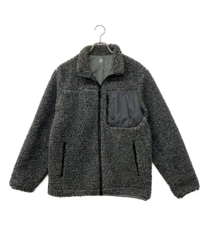 DESCENTE ボアフリースジャケット BOA FLEECE JACKET グレー 19AW メンズ SIZE M デサント