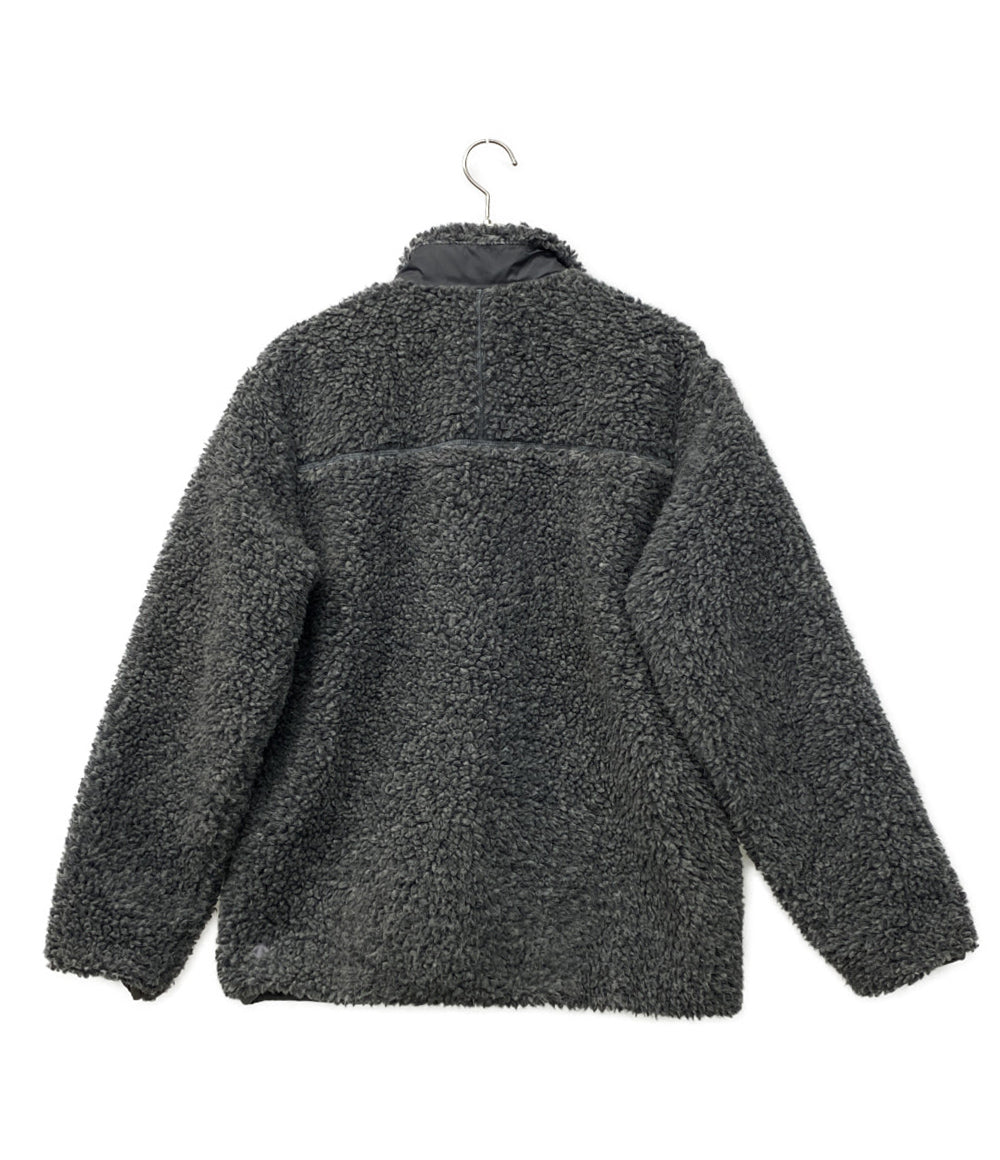 DESCENTE ボアフリースジャケット BOA FLEECE JACKET グレー 19AW メンズ SIZE M デサント