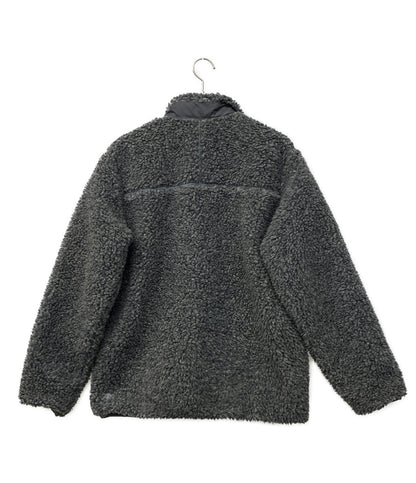 DESCENTE ボアフリースジャケット BOA FLEECE JACKET グレー 19AW メンズ SIZE M デサント