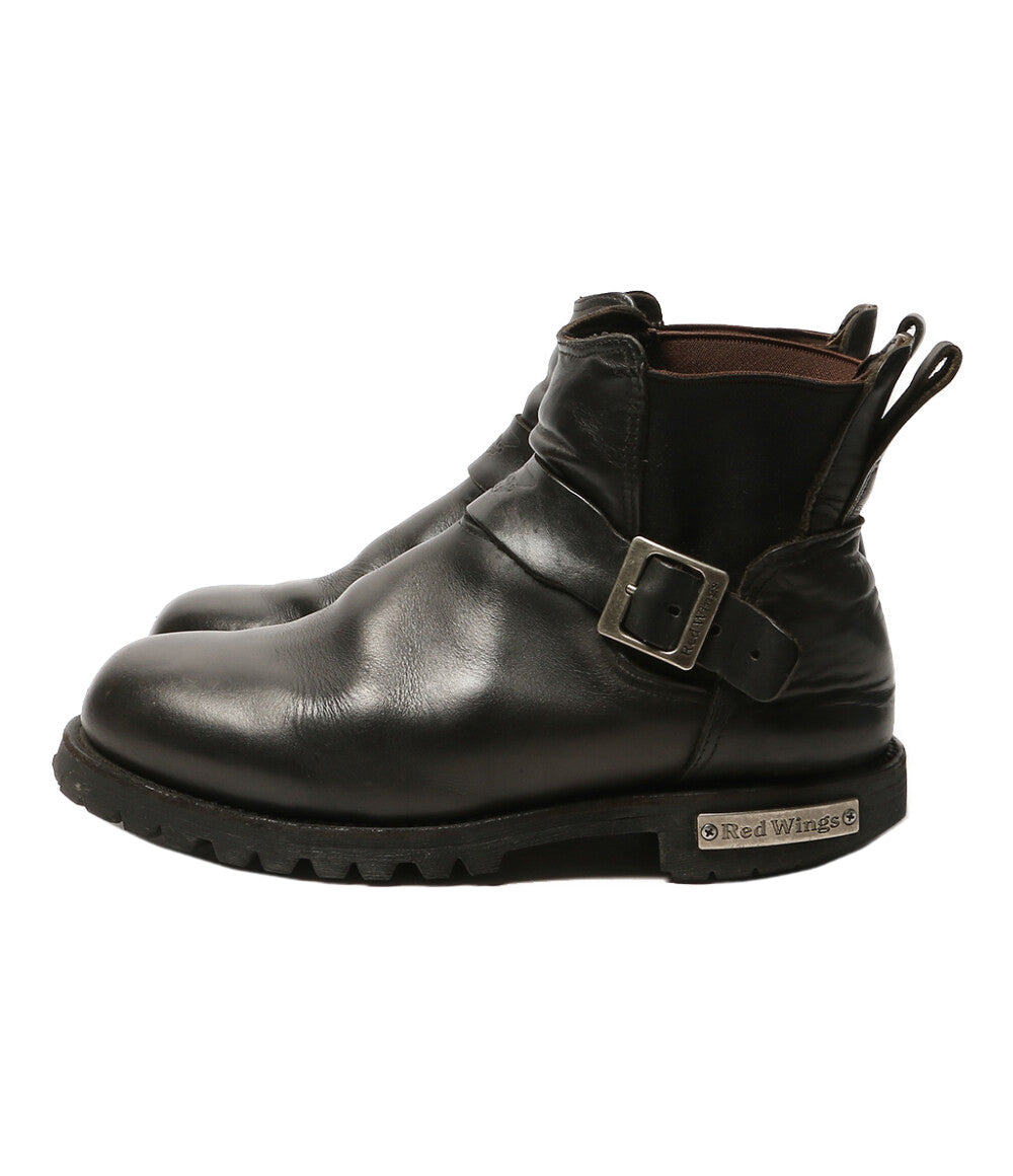 RED WING 977 モーターサイクルブーツ ブラック メンズ SIZE USA8.5 レッドウィング