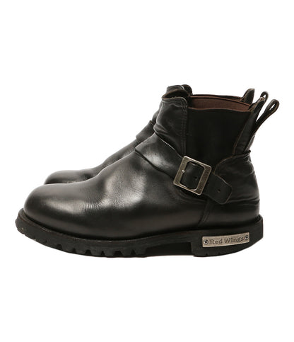 RED WING 977 モーターサイクルブーツ ブラック メンズ SIZE USA8.5 レッドウィング