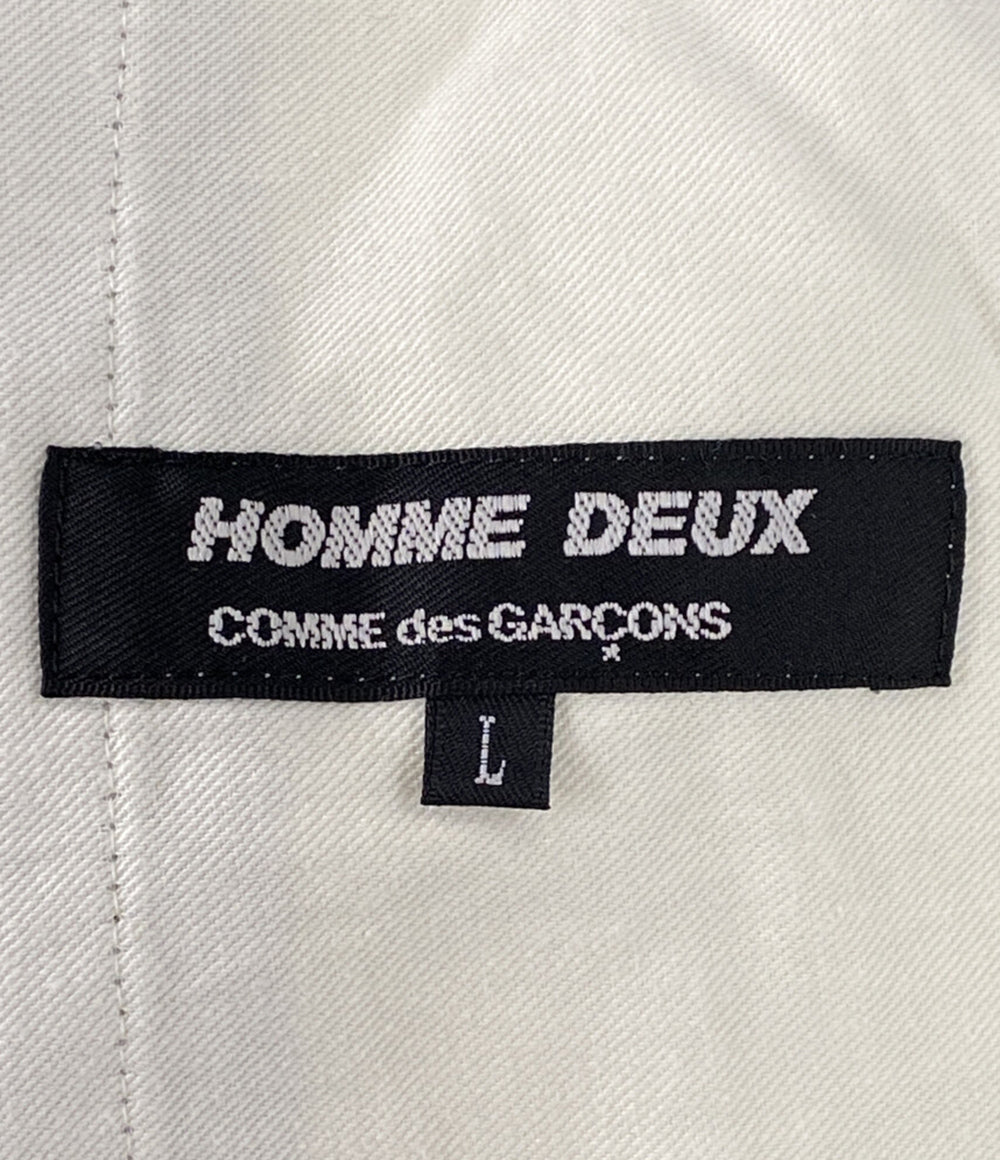 COMME des GARCONS HOMME DEUX パンツ イージースラックス DK-P033 メンズ SIZE L コムデギャルソンオムドゥ